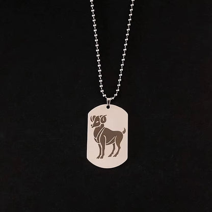 🔥 Bold, fearless, and full of energy — that’s Aries spirit.
This striking Aries Zodiac Pendant Necklace embodies the confidence and passion of those born under this fire sign (March 21 – April 19). The polished stainless steel tag features an elegant engraving of the ram — a symbol of courage, leadership, and determination.
♈ Meaning:
Aries represents strength, initiative, and bold beginnings. This pendant reminds you to take action, follow your instincts, and lead with confidence.