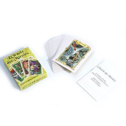 Français Oracle Des Miroirs French of Tarot Cards Un Outil Précieux Pour La Divination Et La Guidance Spirituelle Board Game